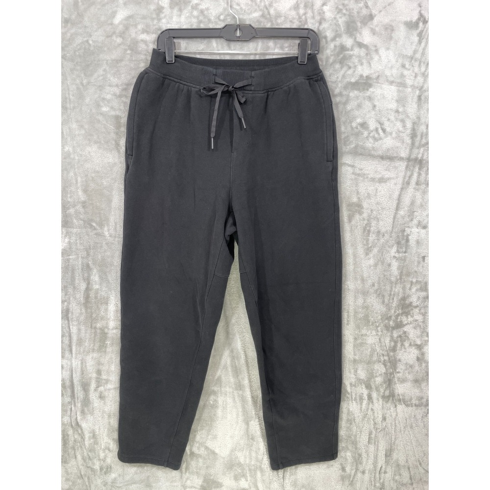 Lululemon Steady State Pants Mens S Black Relaxed Fit Pant Sweatpants LM5AZ5S